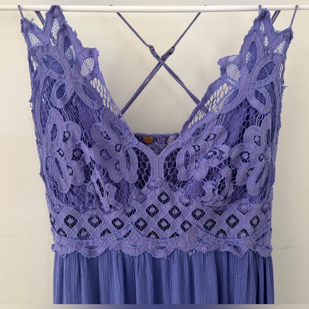 Free People One Adella Maxi Slip Dress - Picture 8 of 12